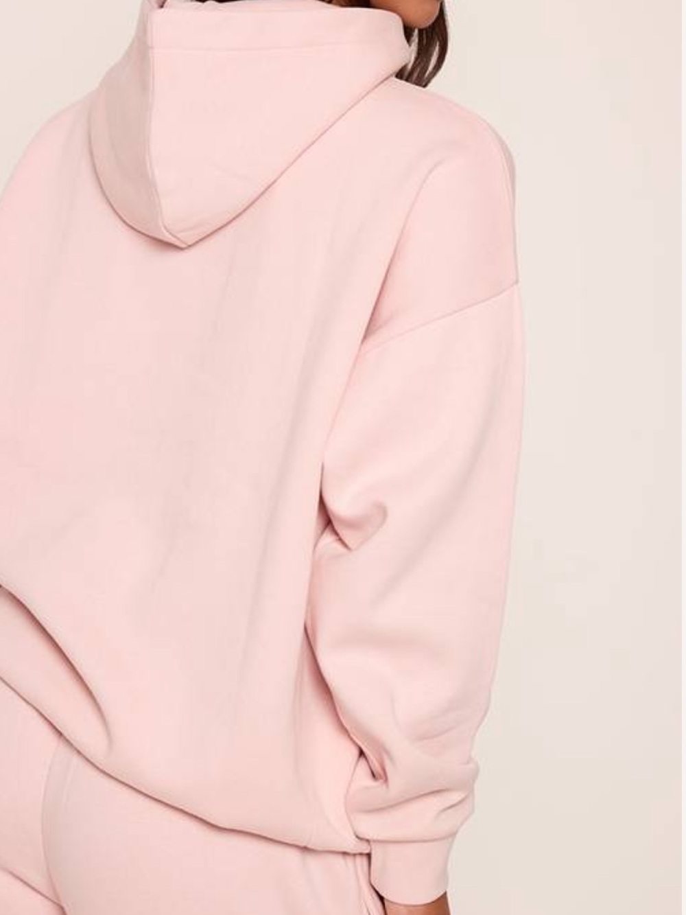 Reitmans Light Pink Hoodie Sweatshirt